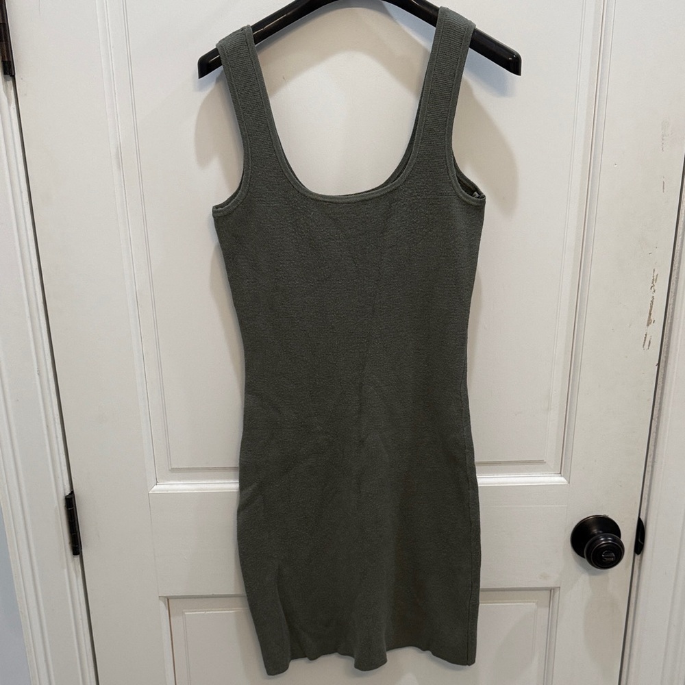 Abercrombie & Fitch Sage Green Knit dress